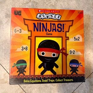 NEW Scholastic Number Ninjas! Math Game
